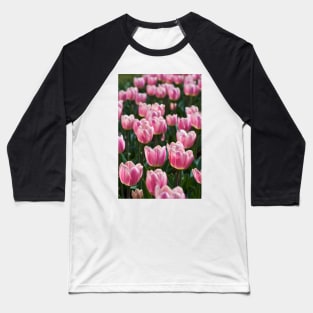 Various tulips in the park Baseball T-Shirt